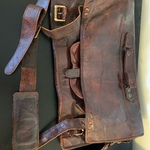 Genuine Leather Messenger Bag!